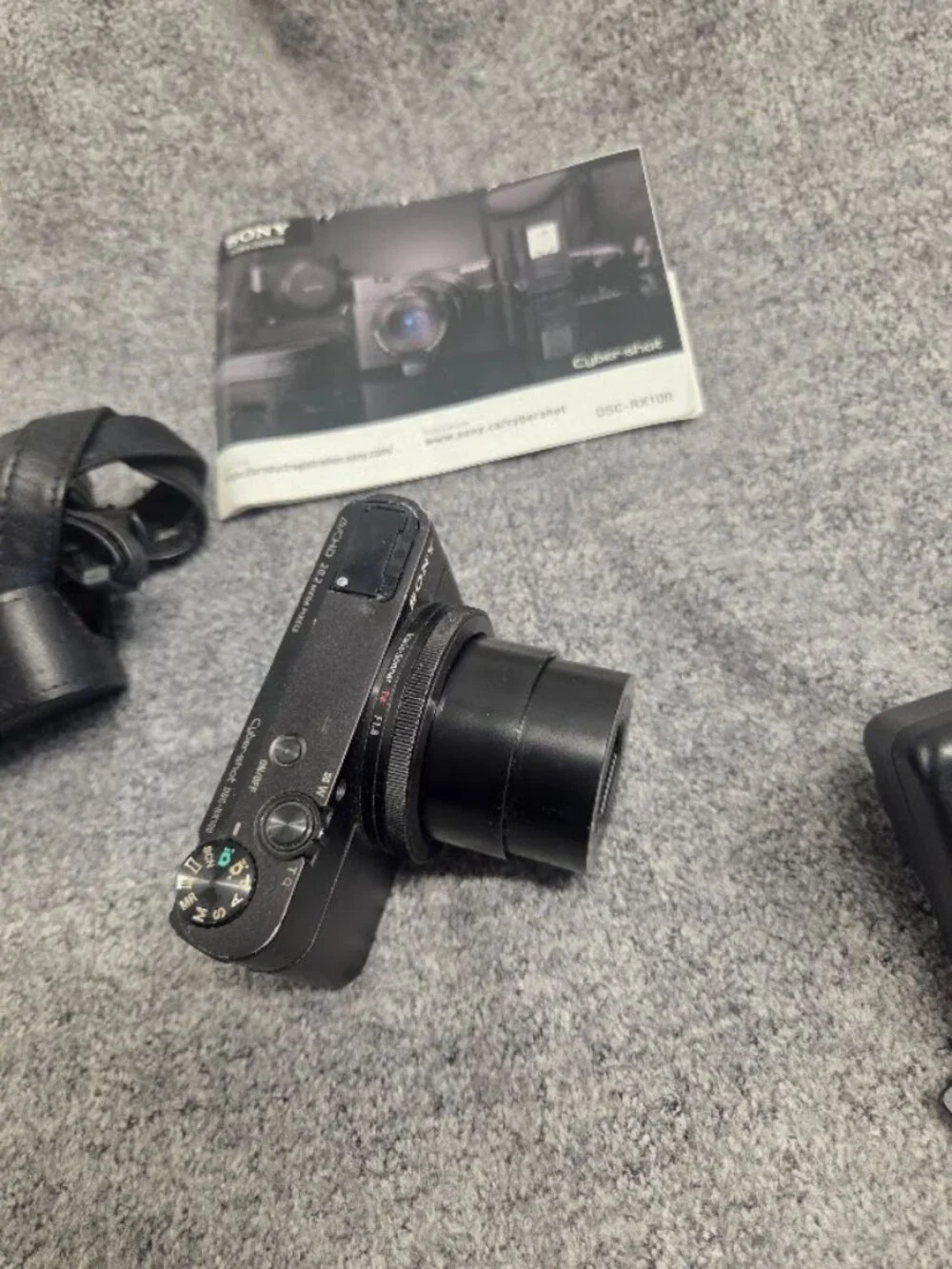 Sony Cyber-shot DSC-RX100 20.2MP Compact Digital Camera - Black